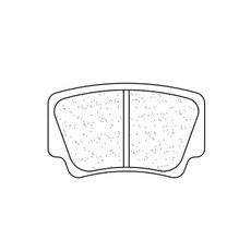 Brzdové destičky CL BRAKES 1205 ATV1