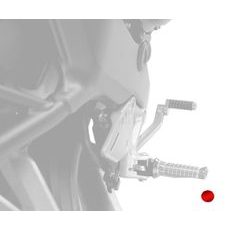 Brake foot pedal PUIG 22395R červená nastavitelný