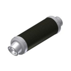 Koncovka výfuku MIVV ROUND ACC.016.S2 Karbon Ø55 inlet