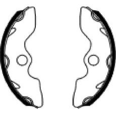 Brzdové čelisti FERODO 225129240