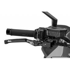 Páčka brzdy bez adaptéru PUIG 4.0 4110NP skládací černo/stříbrné