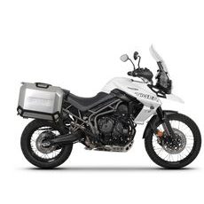 Kompletní sada bočních hliníkových kufrů SHAD TERRA 36L/47L, včetně montážní sady SHAD TRIUMPH Tiger 800