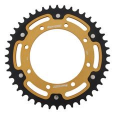 Řetězová rozeta SUPERSPROX STEALTH RST-487:44-GLD zlatá 44 zubů, 520