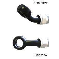 Banjo Venhill POWERHOSEPLUS 3/60087/BLACK 45° černý