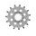 Řetězové kolečko SUPERSPROX CST-1120:15 15 zubů, 420