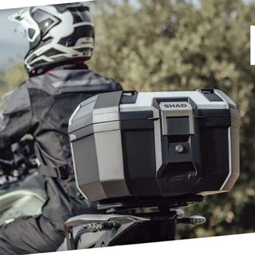Vrchní kufr na motorku SHAD Terra TR46 D0TR46100 černá