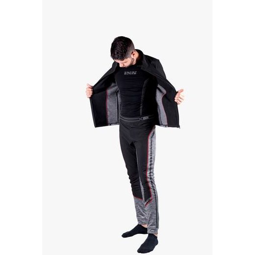 Funkční kalhoty iXS ICE 1.0 X33013 černo-šedo-červená 3XL