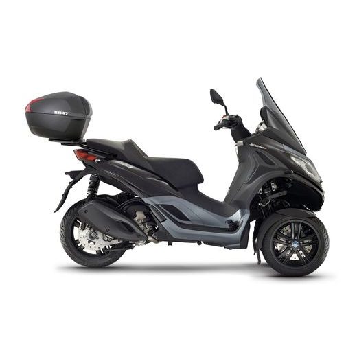 Vrchní kufr na motorku SHAD SH47 D0B47206 černá/červená