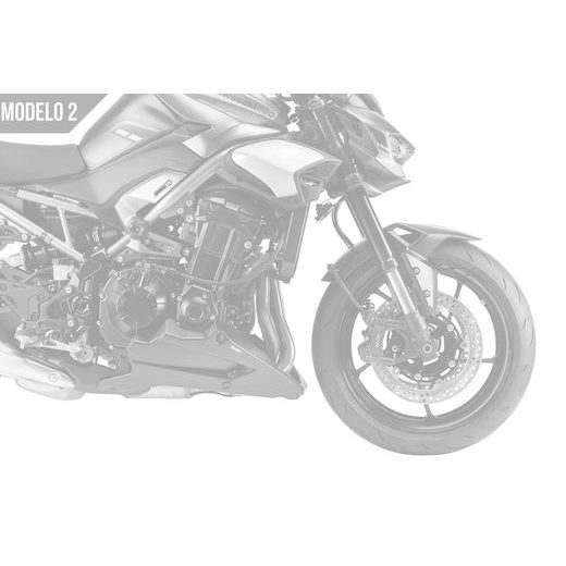 Spoiler motoru PUIG 22441C karbonový vzhled včetně samolepek