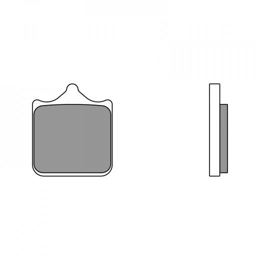 Brzdové destičky BREMBO 07BB33SR