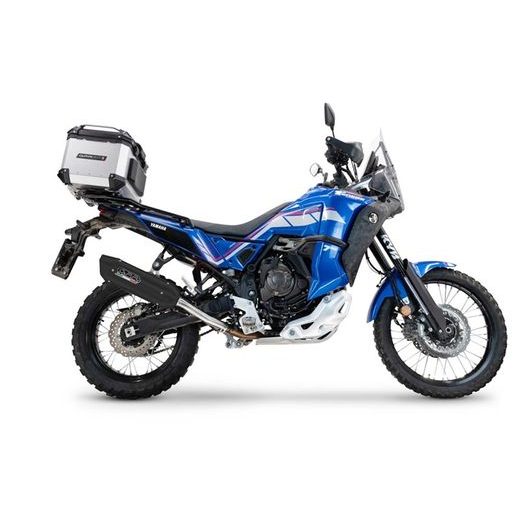 Koncovka výfuku Slip-on GPR FURORE-X TITANIO NERO E5.Y.232.7.FUXTITBL Titanová matná černá zahrnuje spojovací svod a odnímatelný dB killer