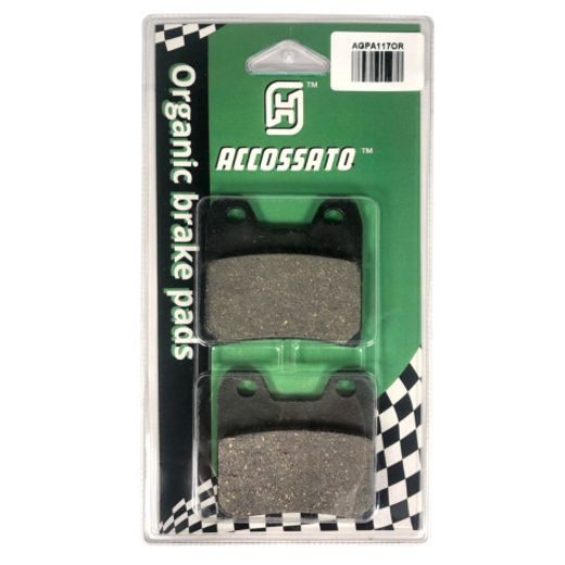 Brzdové destičky ACCOSSATO AGPA117 OR