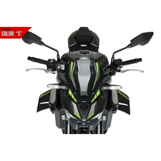 Plexi štít PUIG NEW GEN. SPORT 22439S graphics