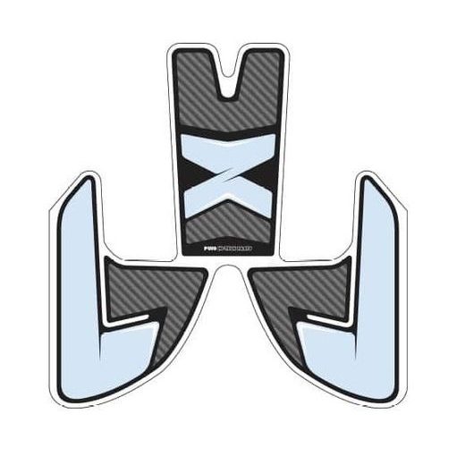 Tankpad PUIG SPECIFIC 9299C karbonový vzhled s boční částí