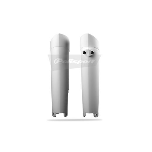 Kryty přední vidlice POLISPORT 8398500002 (pár) bílá