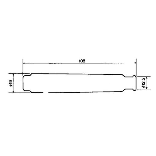 Koncovka zapalovací svíčky NGK SD05FM
