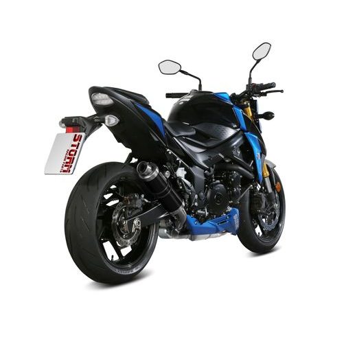 Koncovka výfuku STORM GP S.048.LXSB Černá ocel