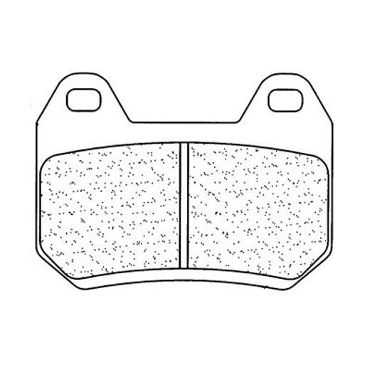 Brzdové destičky CL BRAKES 2987 RX3