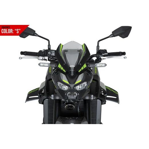 Plexi štít PUIG NEW GEN. SPORT 22439S graphics