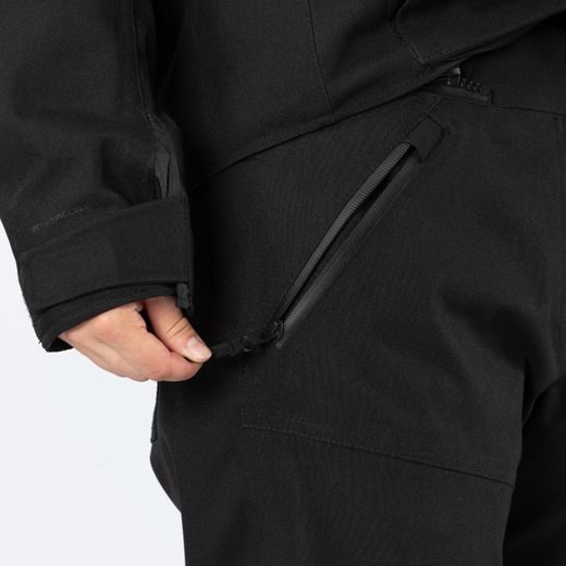 Dámské kalhoty s laminovanou membránou iXS TOURSTER-STX 1.0 X2-115605 černý DK2XL