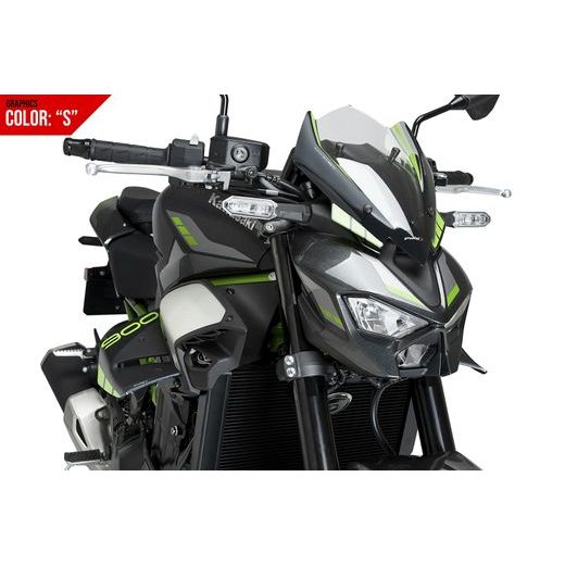 Plexi štít PUIG NEW GEN. SPORT 22439S graphics