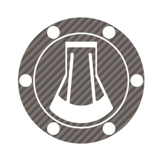 Ochranné nálepky na víčko nádrže PUIG X-TREME 20615C karbonový vzhled