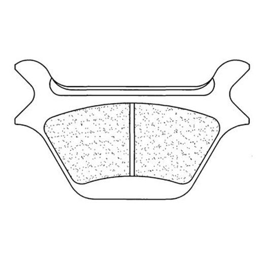 Brzdové destičky CL BRAKES 2370 RX3