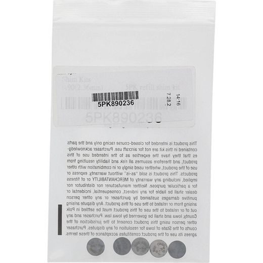 Podložka HOT CAMS 5PK890236 5pk (průměr 8.90 mm, tloušťka 23.6 mm)