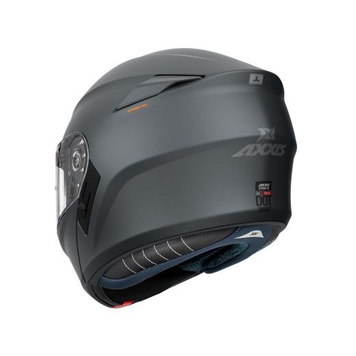 Výklopná helma AXXIS STORM SV S solid a2 matt titanium S