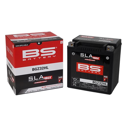 Továrně aktivovaná motocyklová baterie BS-BATTERY BGZ32HL SLA MAX