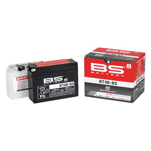 Bezúdržbová motocyklová baterie BS-BATTERY BT4B-BS