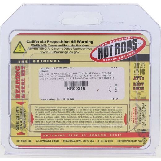 Connecting Rod Bolt Kit HOT RODS HR00216