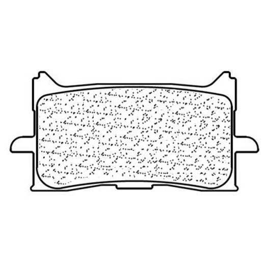 Brzdové destičky CL BRAKES 3116 MSC