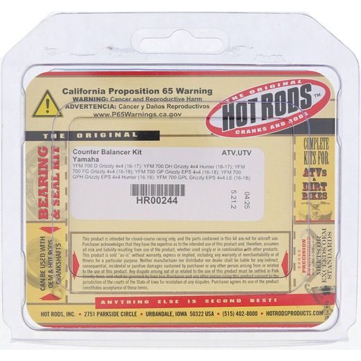 Counter Balancer Kit HOT RODS HR00244