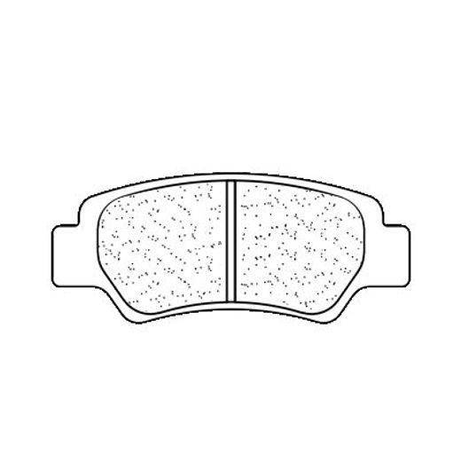Brzdové destičky CL BRAKES 1262 ATV1