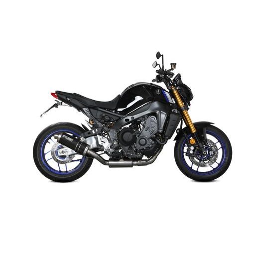 Výfuk kompletní 3x1 STORM OVAL Y.066.LX1B Černá ocel