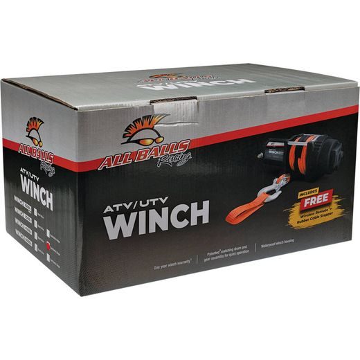 Winch All Balls Racing AB 4500LB 431-01026 4-Bolt syntetický