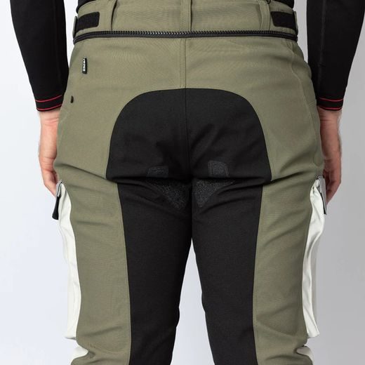 Kalhoty s laminovanou membránou iXS VENTURE-STX 1.0 X2-015405 olivová-světle šedá 3XL