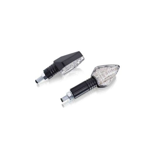 Blinkry PUIG FLECHA 4173W průhledný krátké, homologované