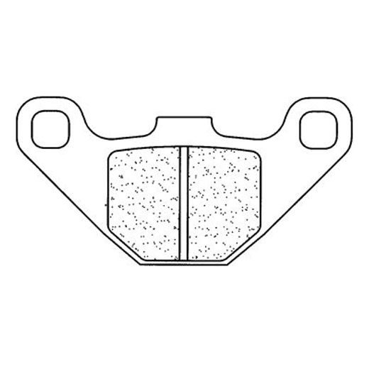 Brzdové destičky CL BRAKES 2469 ATV1