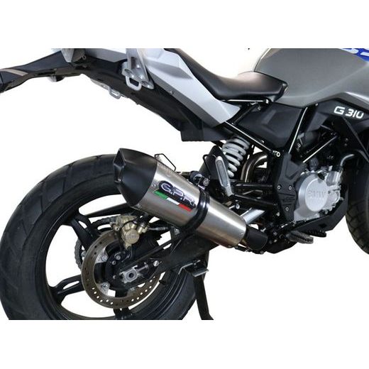 Výfuk kompletní GPR NEW GRAND PRIX EVO TITANIUM E5.BM.CAT.106.GPAN.TO Broušený titan zahrnuje odnímatelný db killer a katalyzátor