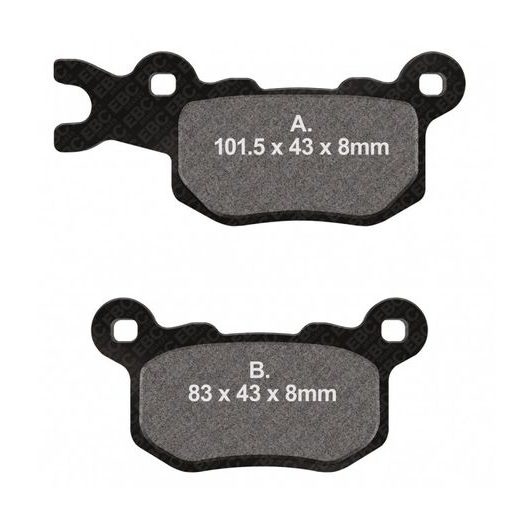 Brzdové destičky EBC FA685R