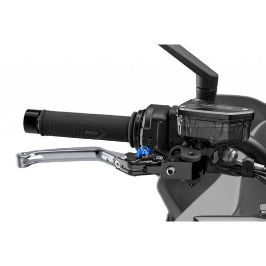 Páčka brzdy bez adaptéru PUIG 4.0 4110YA skládací titan/blue