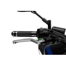 Páčka brzdy bez adaptéru PUIG 3.0 120PV dlouhé stříbrná/zelená