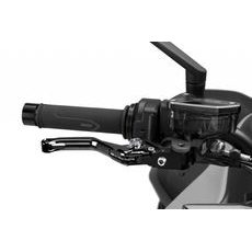 Páčka brzdy bez adaptéru PUIG 4.0 4130NY krátké black/titan