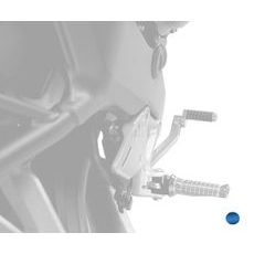 Brake foot pedal PUIG 22395A modrá nastavitelný