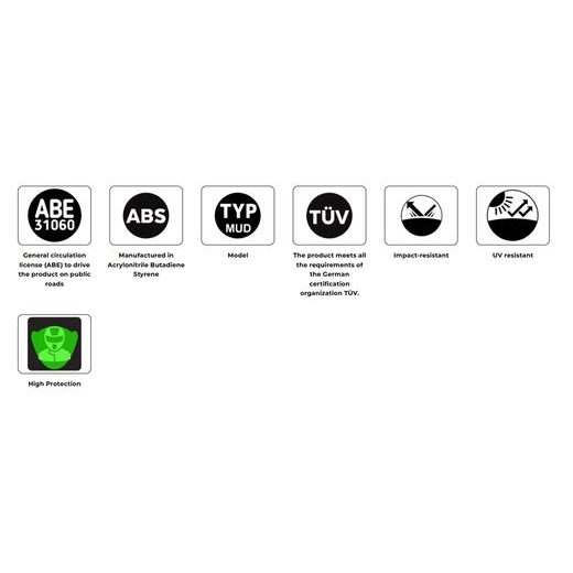 Rear Fenders PUIG 22414J matná černá