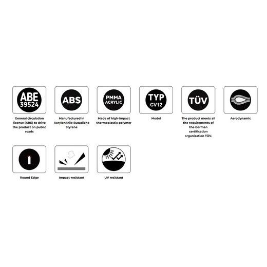 Plexi štít PUIG MIRAGE SPORT 21945H kouřová