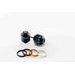 Závažíčka řidítek PUIG SHORT WITH RING 8160N včetně barevných kroužků