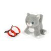 small foot Plyšová kočka s pečovatelskou sadou
